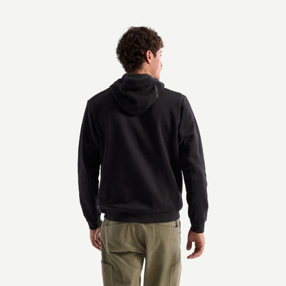 Emblem Fleece M Hoodie - Black - Galvanic.co