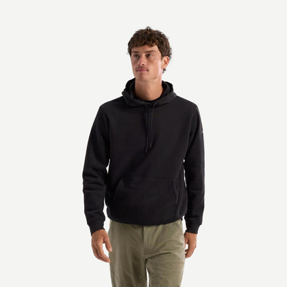 Emblem Fleece M Hoodie - Black - Galvanic.co