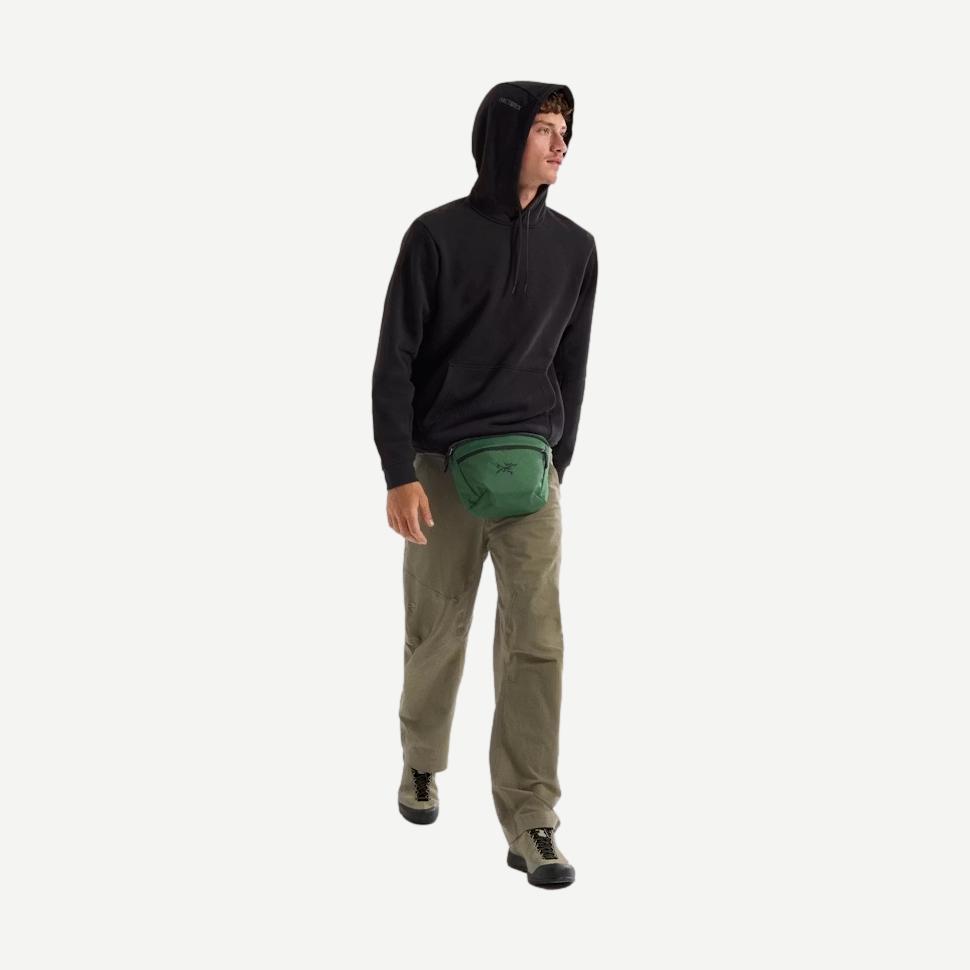 Emblem Fleece M Hoodie - Black - Galvanic.co