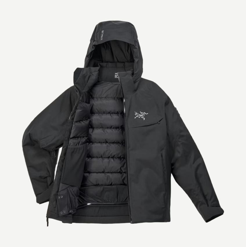 Macai Down Jacket M - Black - Galvanic.co