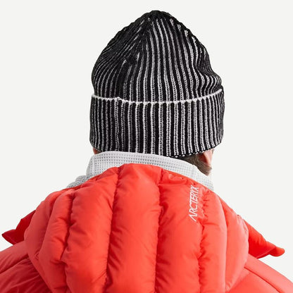 Ribbed Toque - Black / Arctic Silk