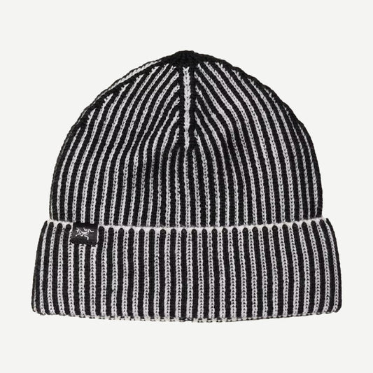 Ribbed Toque - Black / Arctic Silk