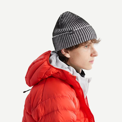 Ribbed Toque - Black / Arctic Silk