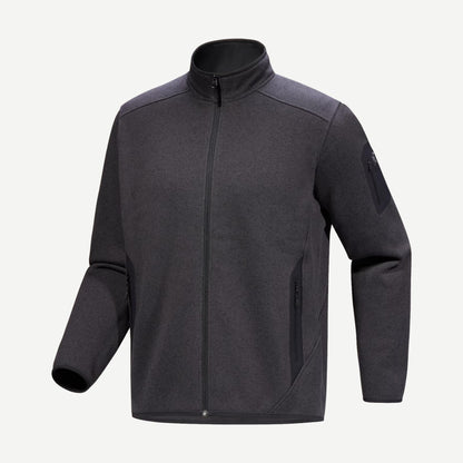 Covert Cardigan M - Black Heather II - Galvanic.co