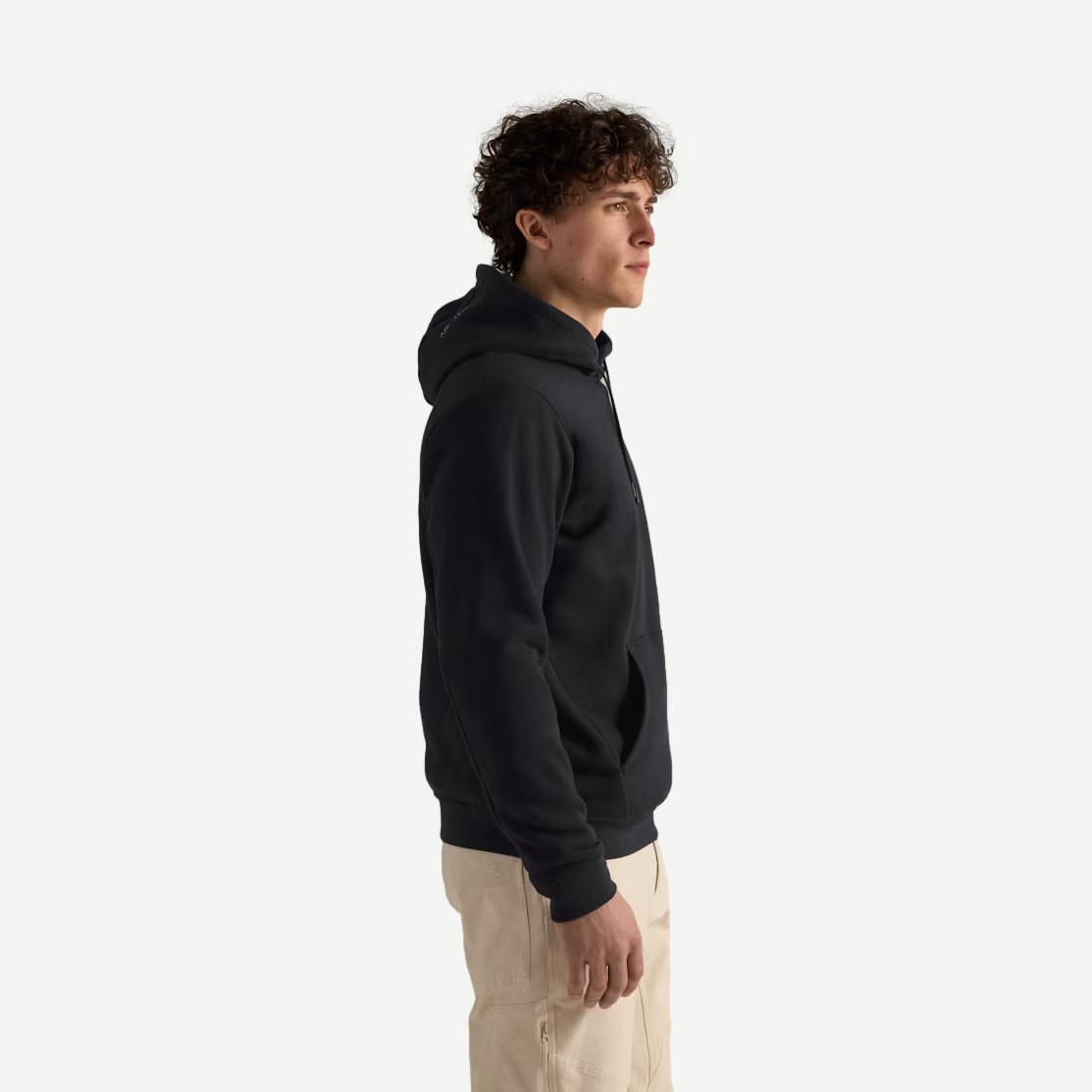 Emblem Fleece Hoody M - Black