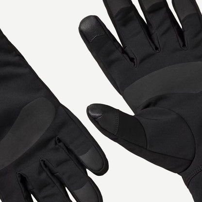 Black Arcteryx Venta Glove showing snug fit and textured palm for enhanced grip.