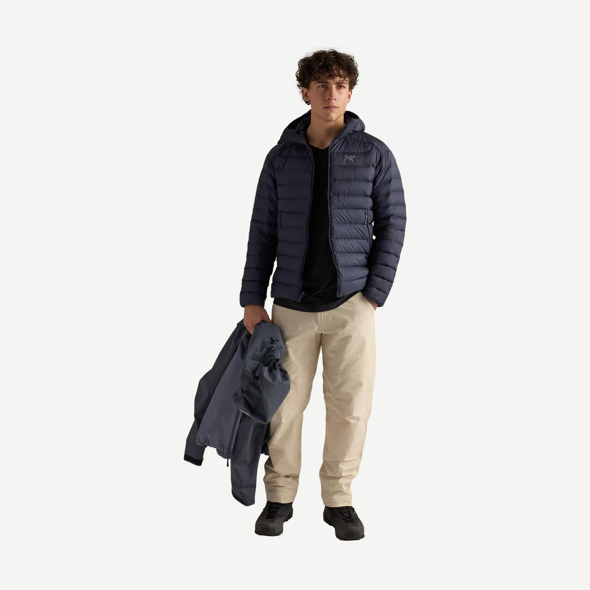 Cerium Hoody Men's - Black Saphire