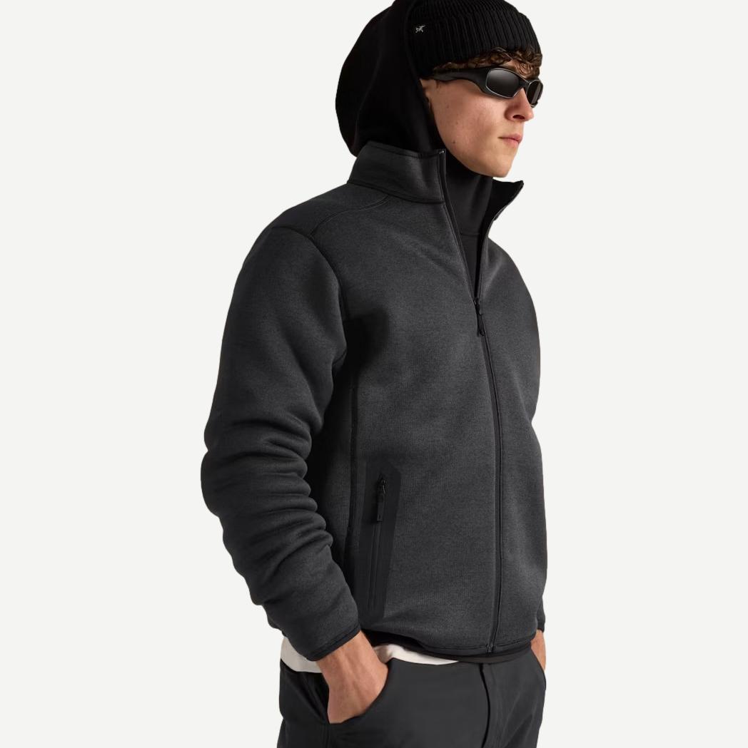 Covert Cardigan Men's - Black Heather