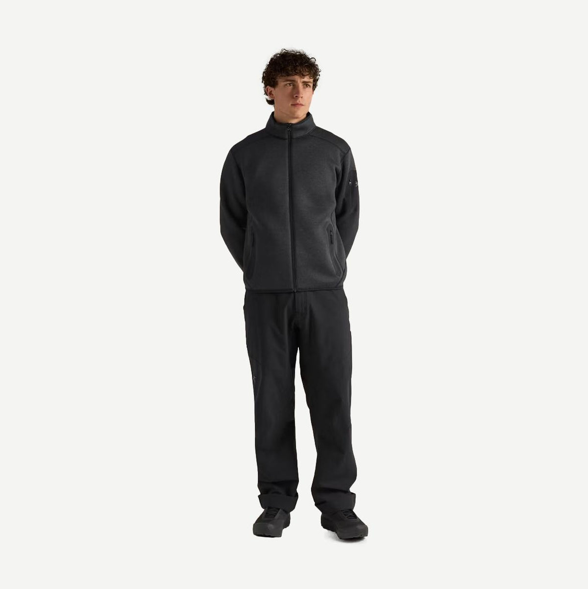 Covert Cardigan Men's - Black Heather