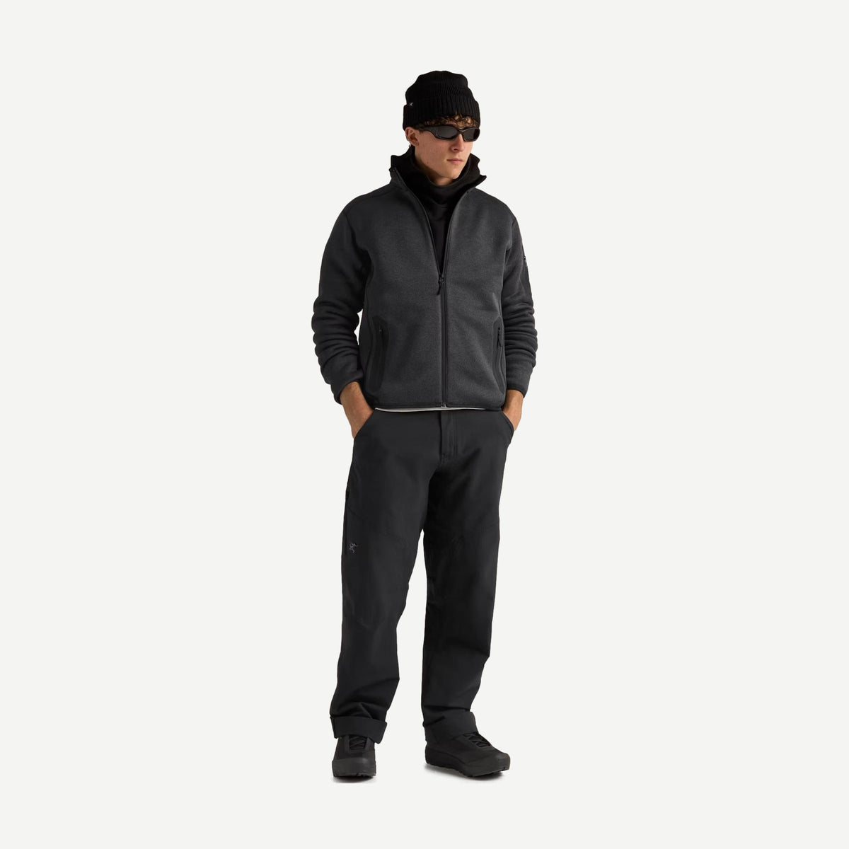 Covert Cardigan Men's - Black Heather