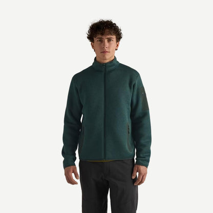 Covert Cardigan Men's - Dark Jade Heather