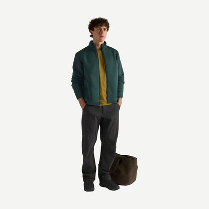 Covert Cardigan Men's - Dark Jade Heather