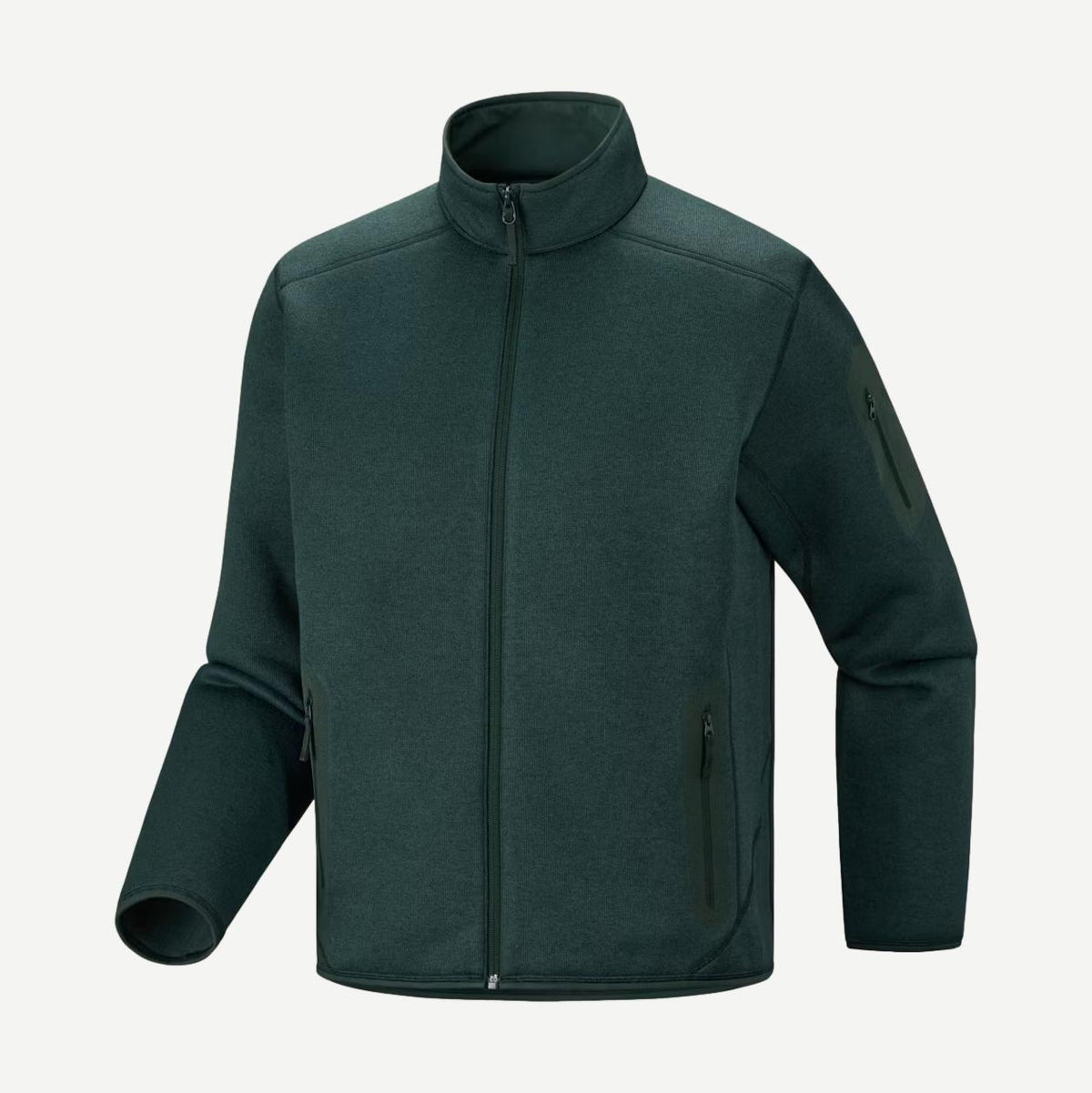 Covert Cardigan Men's - Dark Jade Heather