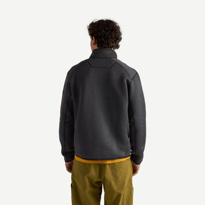 Covert 1/2 Zip Men's - Black Heather