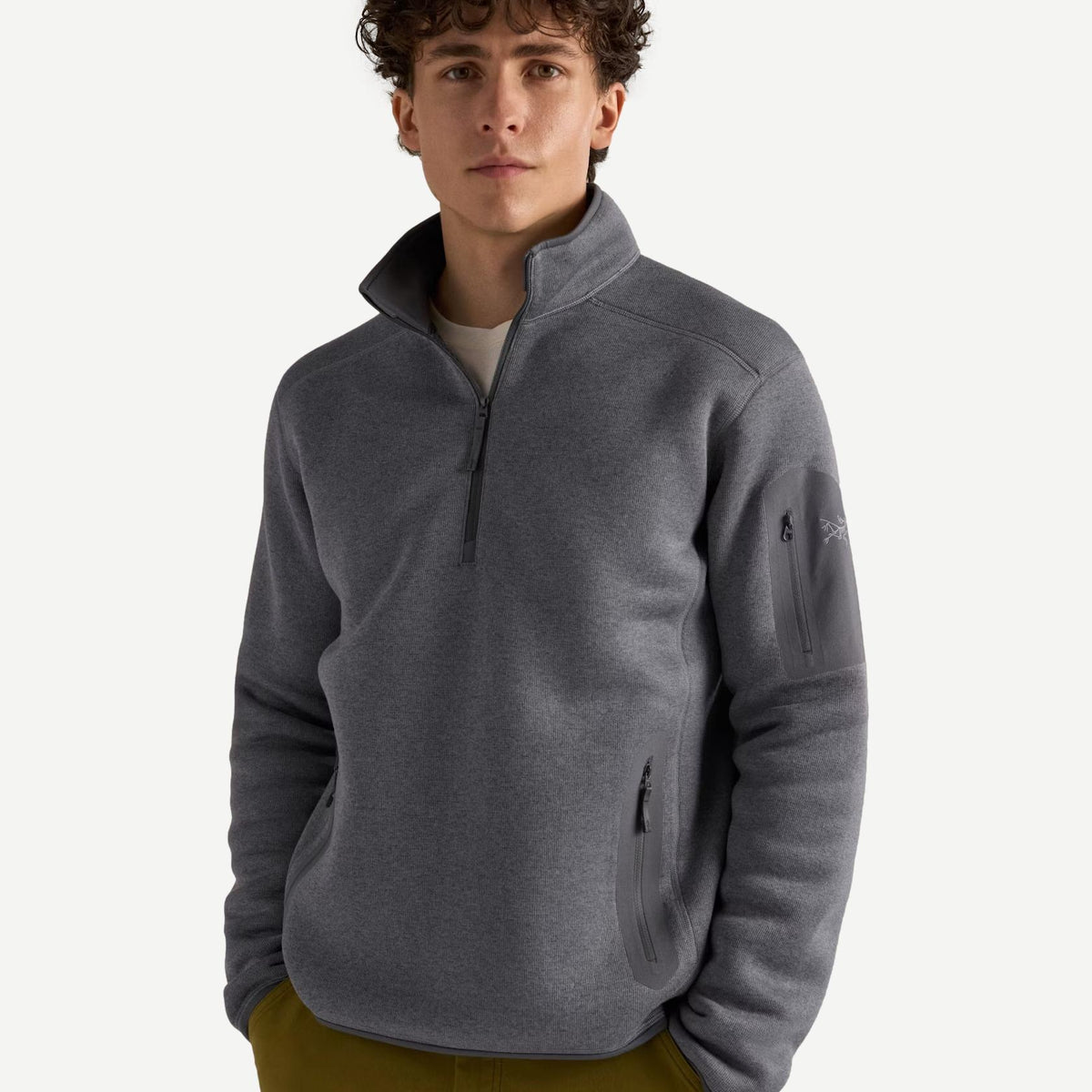 Covert 1/2 Zip Men's - Void Heather