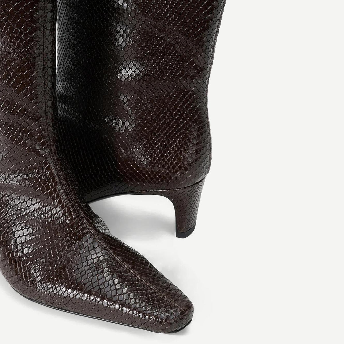 Wally Boot - Espresso Snake