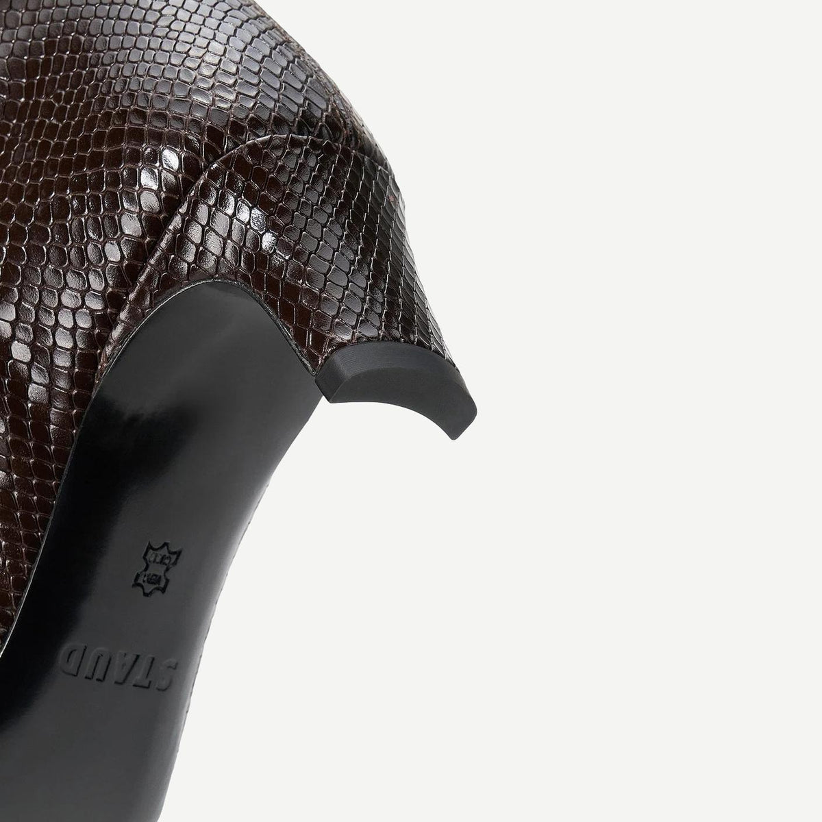 Wally Boot - Espresso Snake