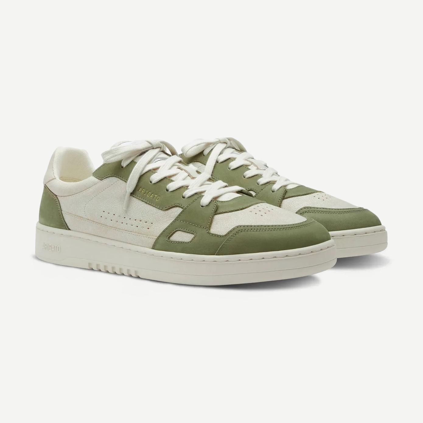 Dice Lo Sneaker - Light Beige/Dark Green - Galvanic.co