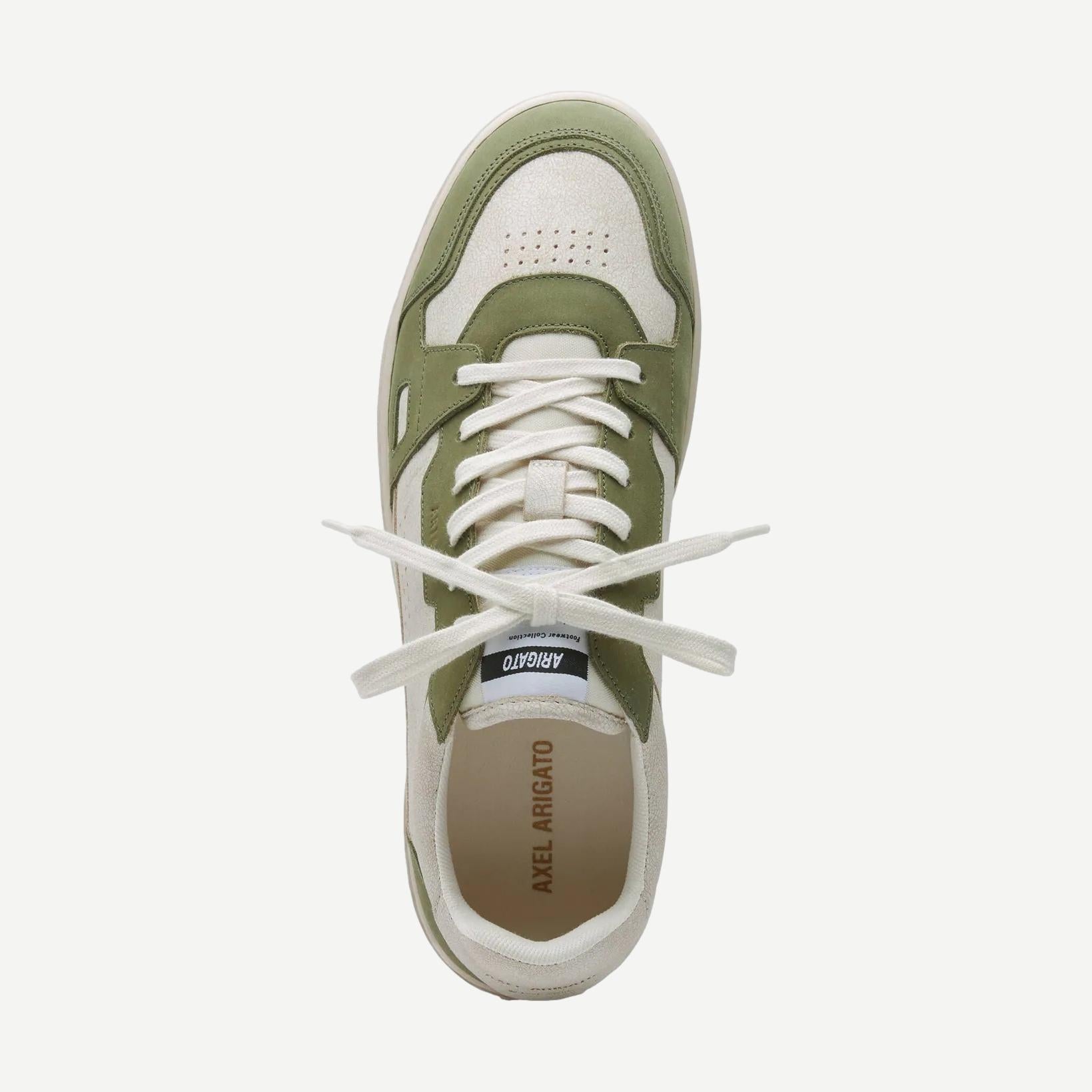 Dice Lo Sneaker - Light Beige/Dark Green - Galvanic.co