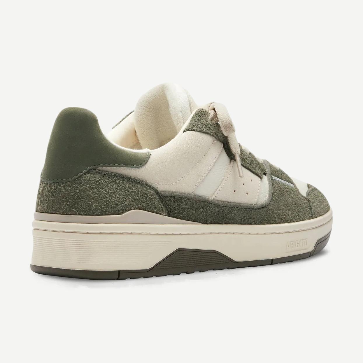 Clay Sneaker - Light Beige / Dark Green