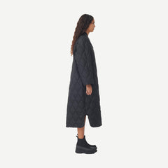 Ripstop Quilt Coat - Black - Galvanic.co
