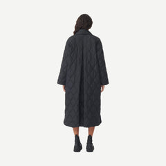 Ripstop Quilt Coat - Black - Galvanic.co