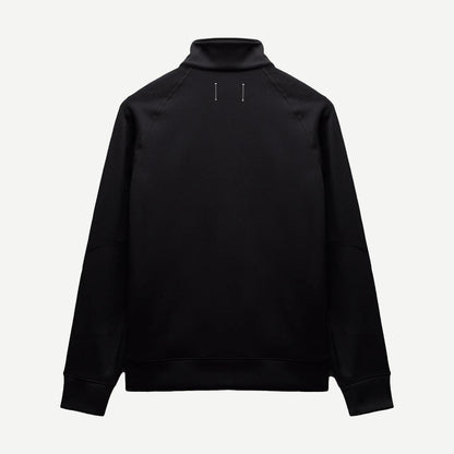 Double Knit Rally Quarter Zip - Black