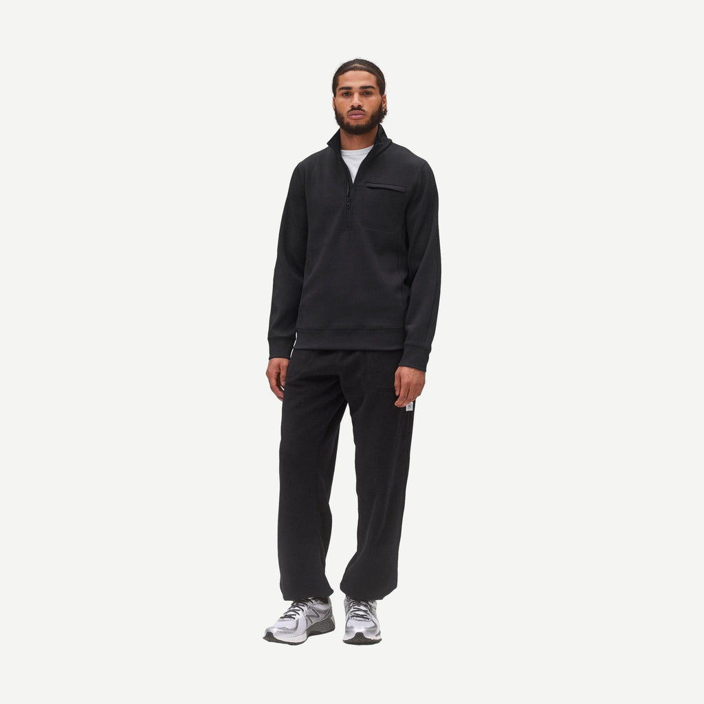 Double Knit Rally Jogger - Black | Galvanic.co