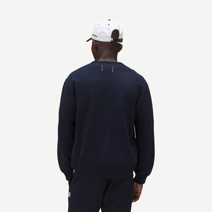 Knit Midweight Terry Standard Crewneck - Navy