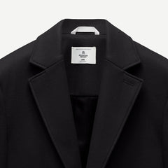 Knit Wool Cashmere Maestro Coat - Black - Galvanic.co