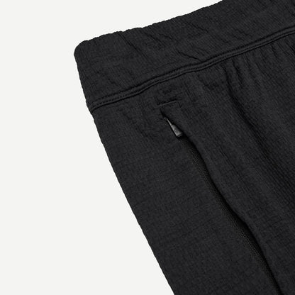 Reigning Champ Solotex Mesh Tiebreak Short 7-inch in black, lightweight athletic shorts with mesh fabric and a relaxed fit.
