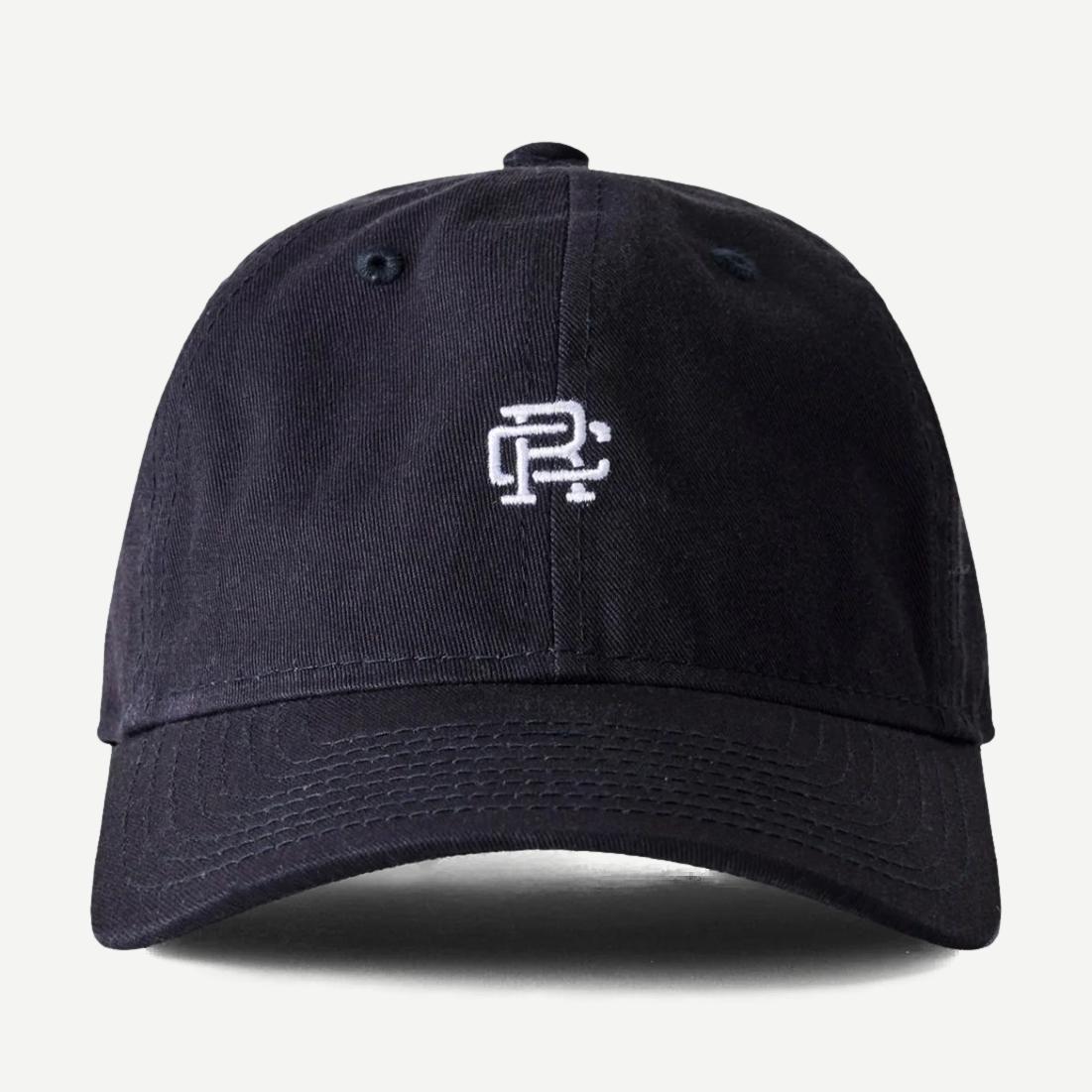 New Era Monogram Crew Cap - Navy/White - Galvanic.co