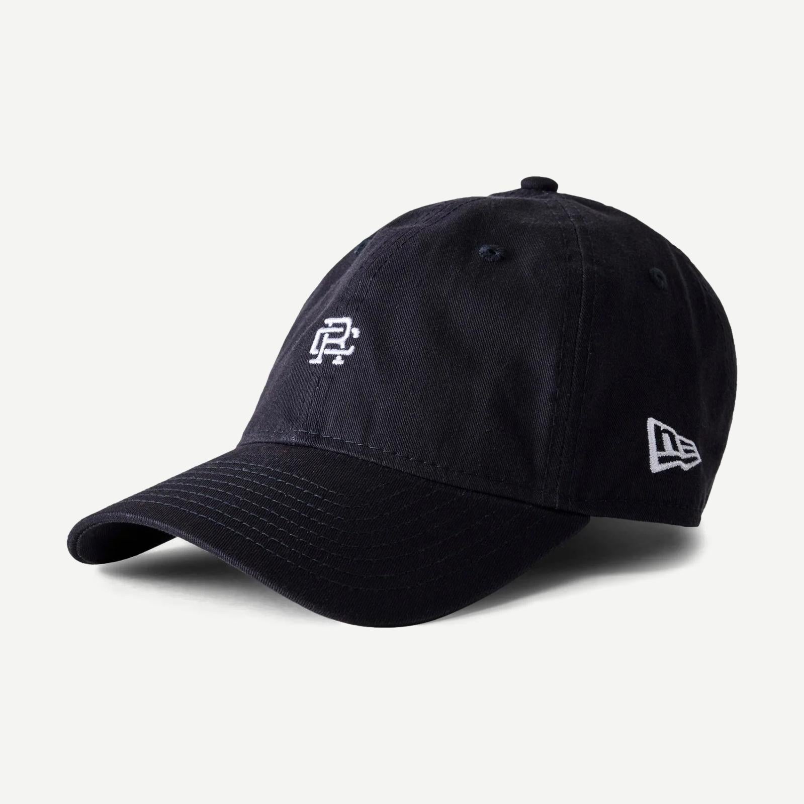 New Era Monogram Crew Cap - Navy/White - Galvanic.co