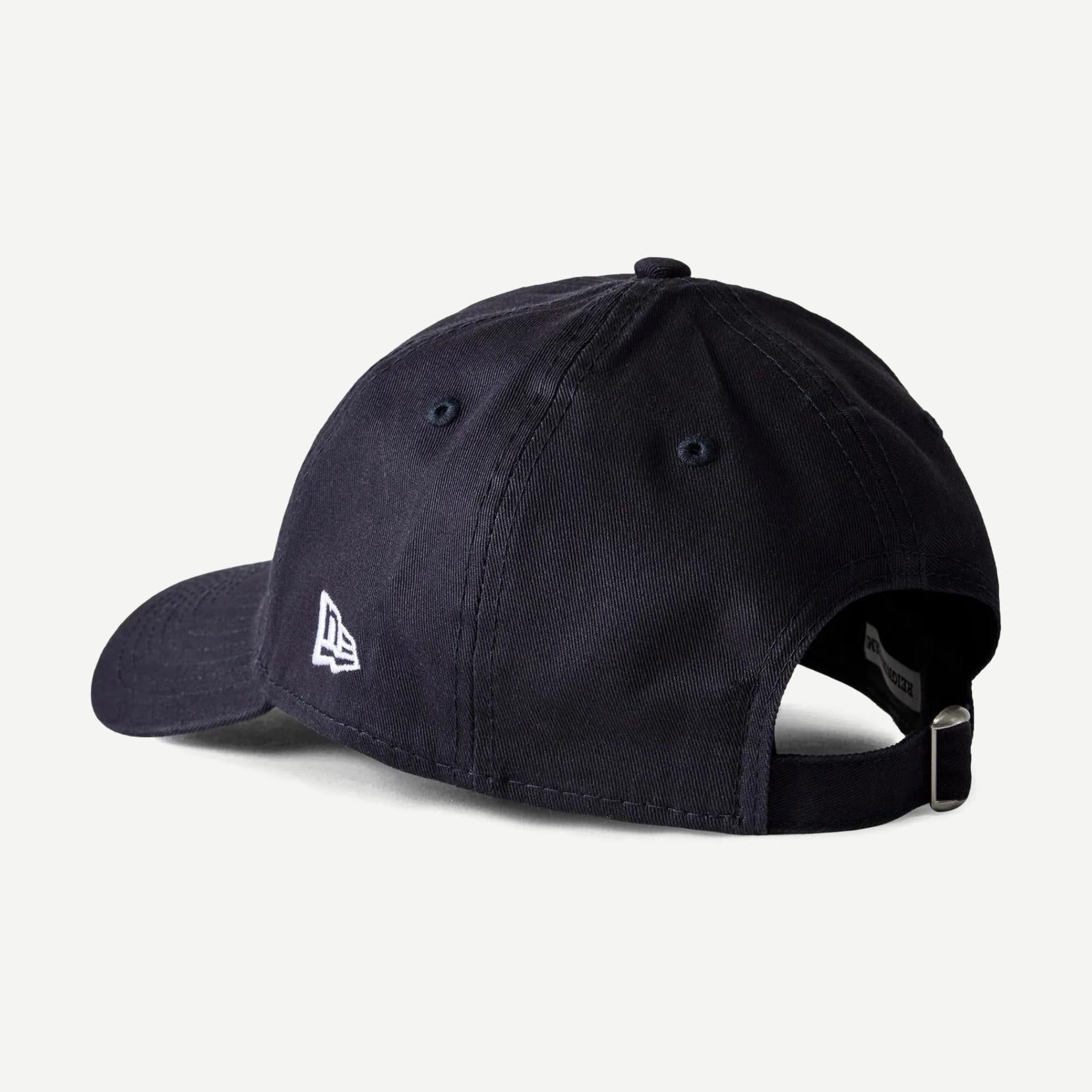 New Era Woven 9Twenty Crest Logo Cap - Navy/White - Galvanic.co