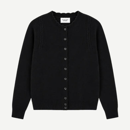 Naia Cardigan - Black - Galvanic.co