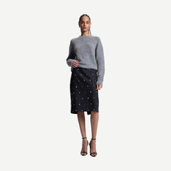Opal Skirt - Charcoal - Galvanic.co