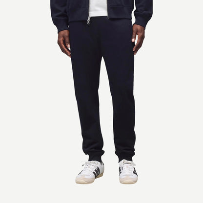 Midweight Terry Slim Sweatpant - Navy - Galvanic.co