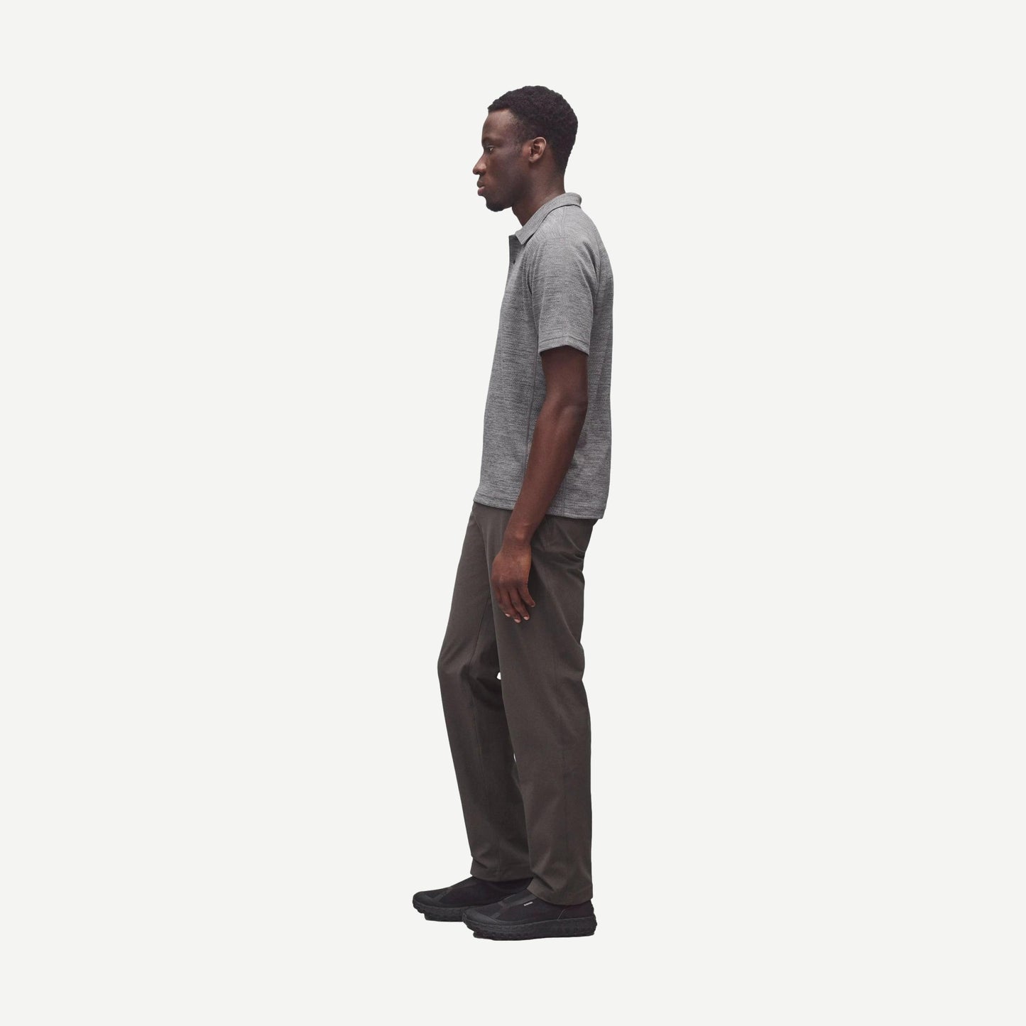Stretch Warp Knit Coach's Standard Pant - Carbon - Galvanic.co