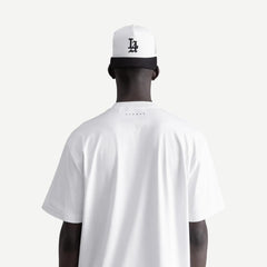 LA Cityscape Relaxed Tee - White - Galvanic.co