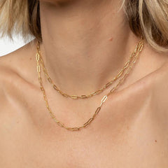 Finn Necklace - 14K Gold Plated - Galvanic.co
