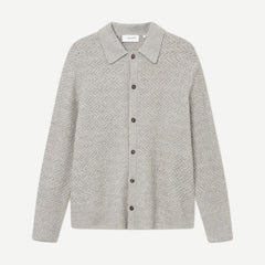 Finnegan Knit Shirt - Oatmeal - Galvanic.co