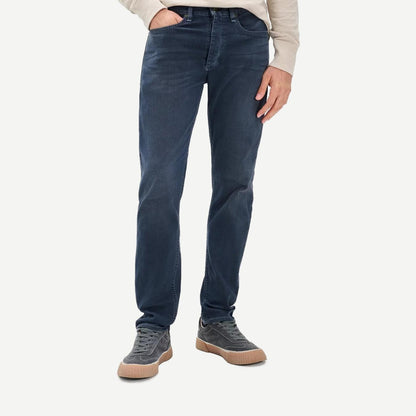 Rag and Bone Fit 2 Slim Authentic Minna denim jeans, showing a close-up of the classic five-pocket design and slim fit cut.