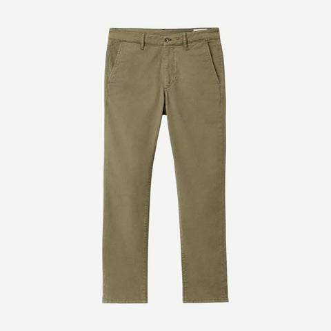 Fit 2 Stretch Twill Chino - Pale Army - Galvanic.co