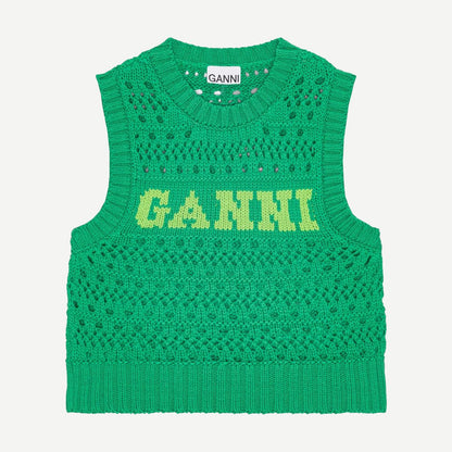 Cotton Rope Short Vest - Juniper - Galvanic.co
