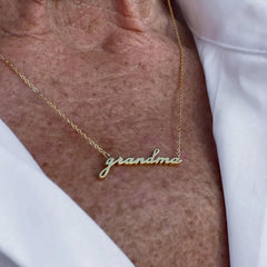 Grandma Necklace - 14K Gold Plated - Galvanic.co