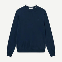 Greyson Merino Knit - Dark Navy - Galvanic.co