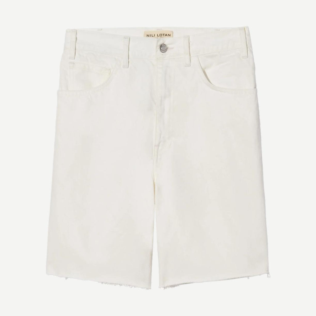 Russel Denim Short - Cream - Galvanic.co