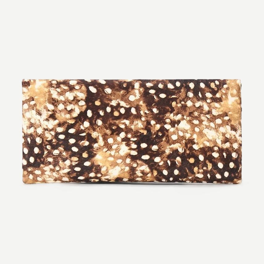 Muse Clutch - Fawn Haircalf