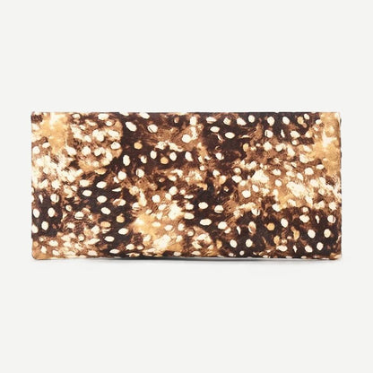 Muse Clutch - Fawn Haircalf