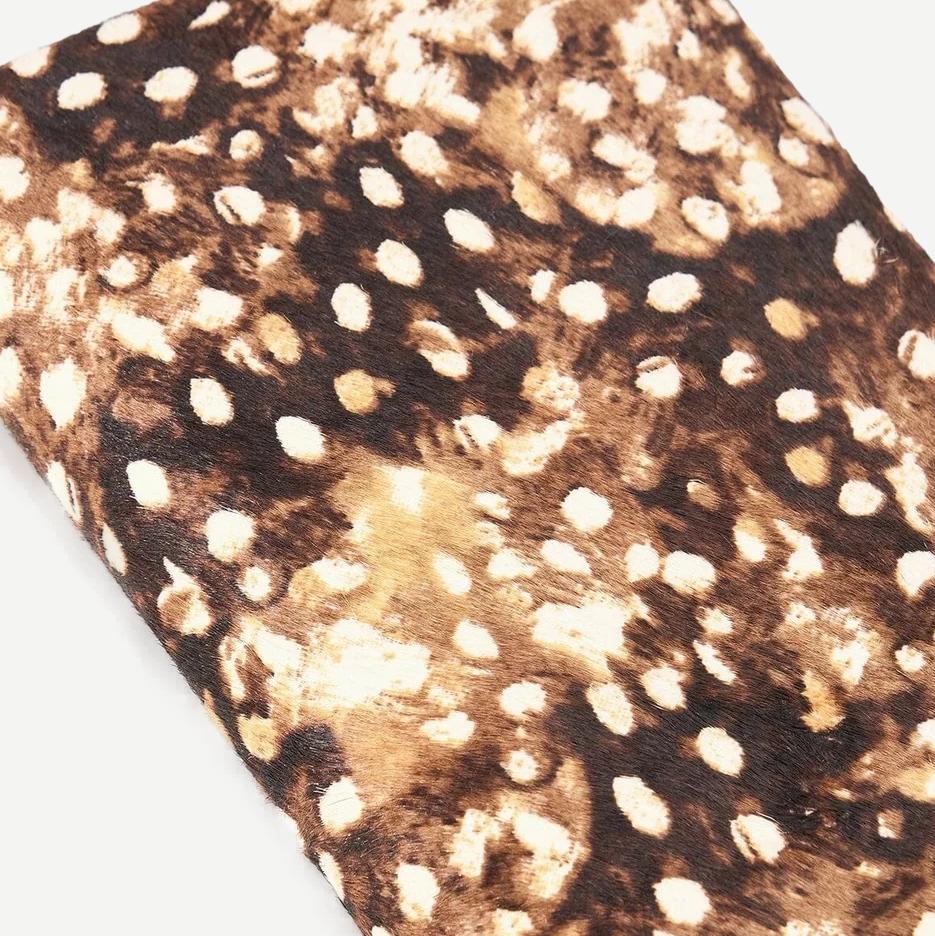 Muse Clutch - Fawn Haircalf